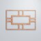 Ekena Millwork Large Hastings Decorative Fretwork Wood Wall Panels, Cherry, 15 1/2"W x 23 3/8"H x 3/8"T WALW24X24X0375HASCH - alternate 6